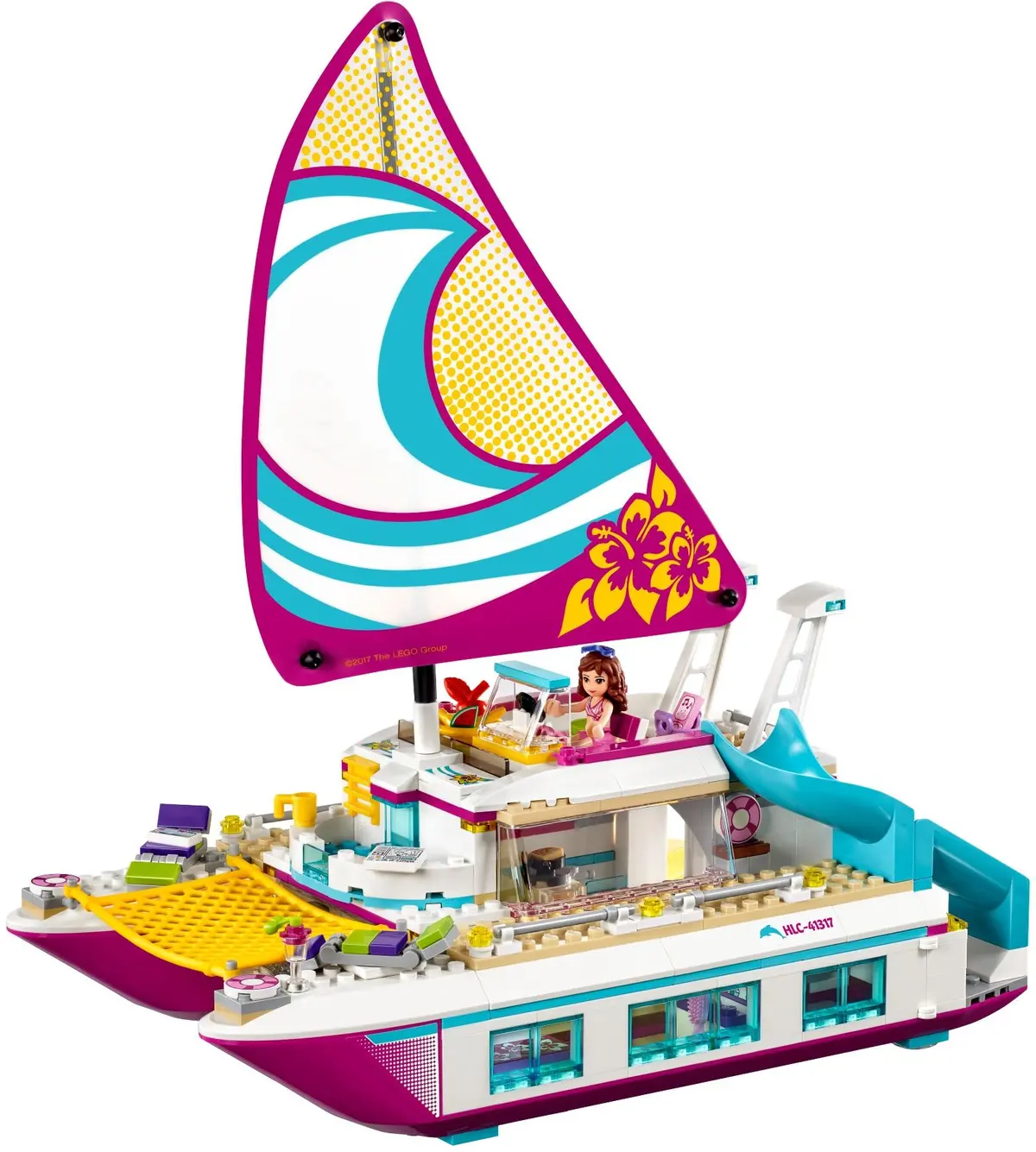 LEGO Friends 41317 Sunshine Catamaran set, image 4