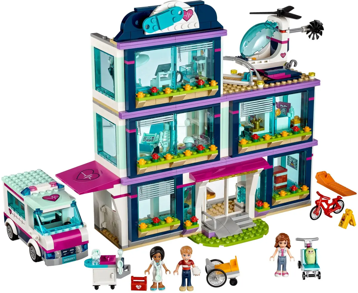 LEGO Friends 41318 Heartlake Hospital set