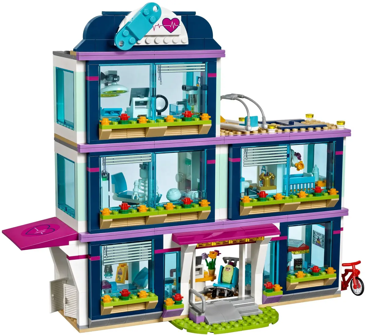 LEGO Friends 41318 Heartlake Hospital set, image 4