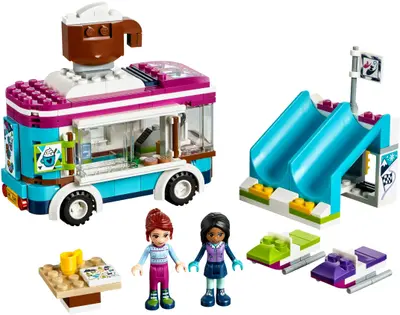 LEGO Friends 41319 Snow Resort Hot Chocolate Van set