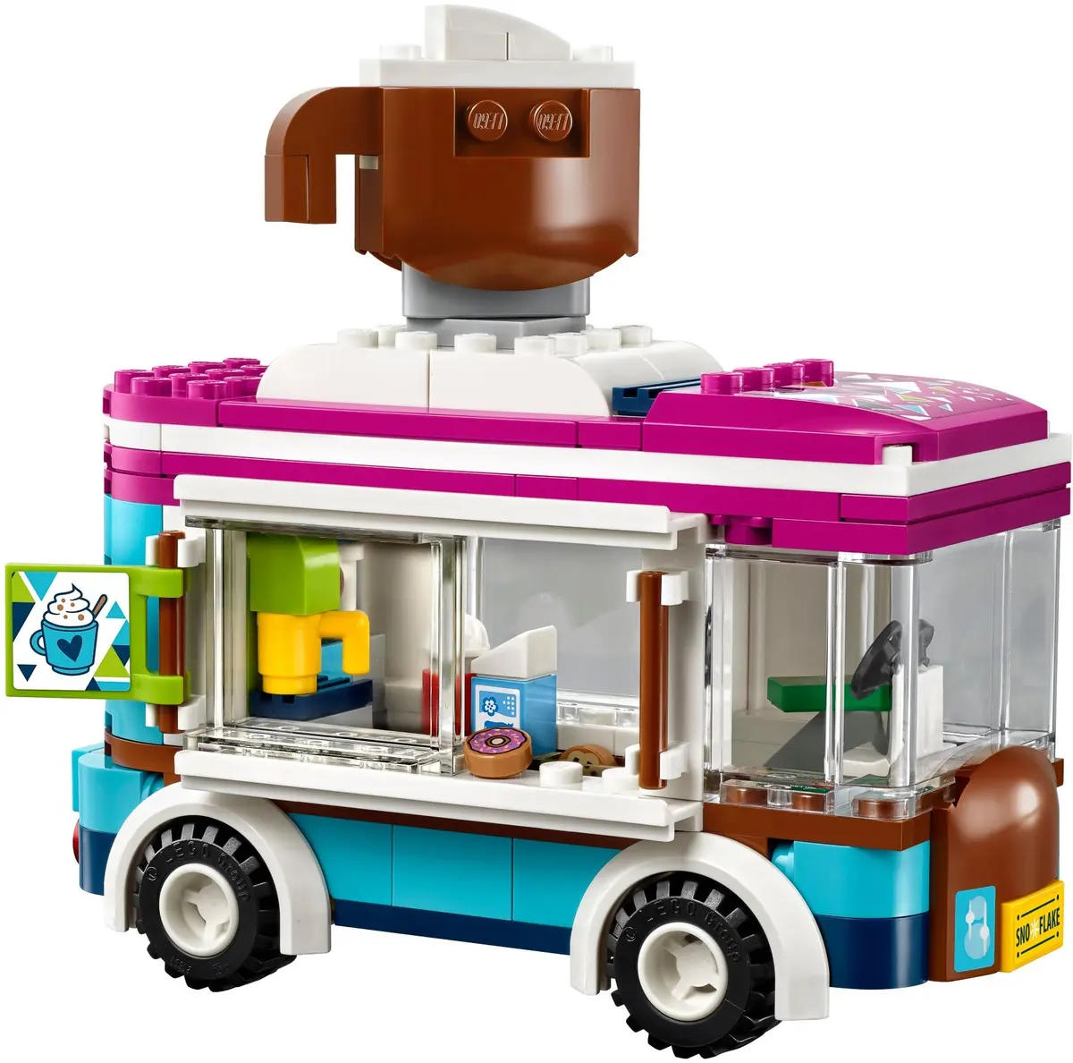 LEGO Friends 41319 Snow Resort Hot Chocolate Van set, image 4