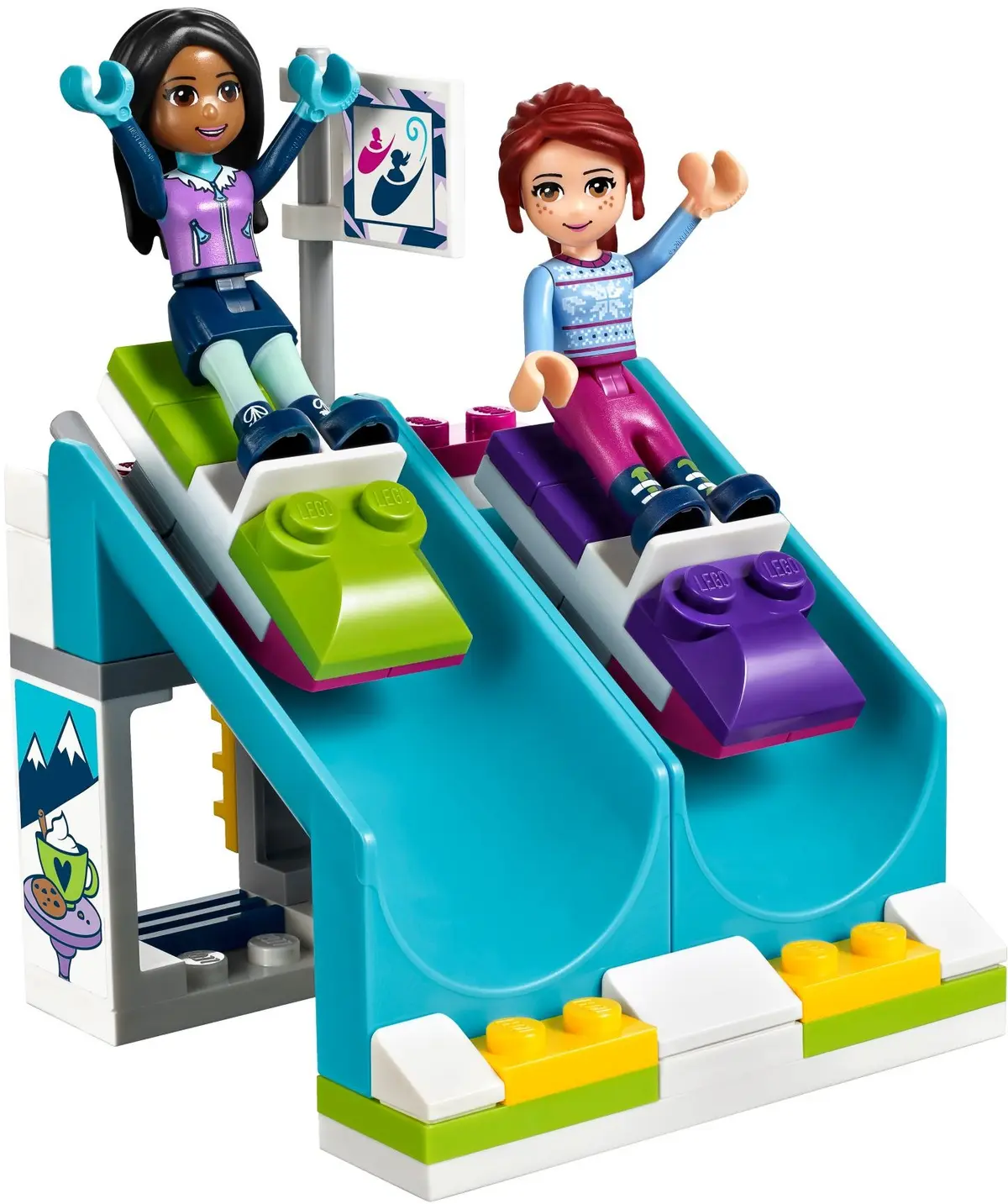 LEGO Friends 41319 Snow Resort Hot Chocolate Van set, image 7