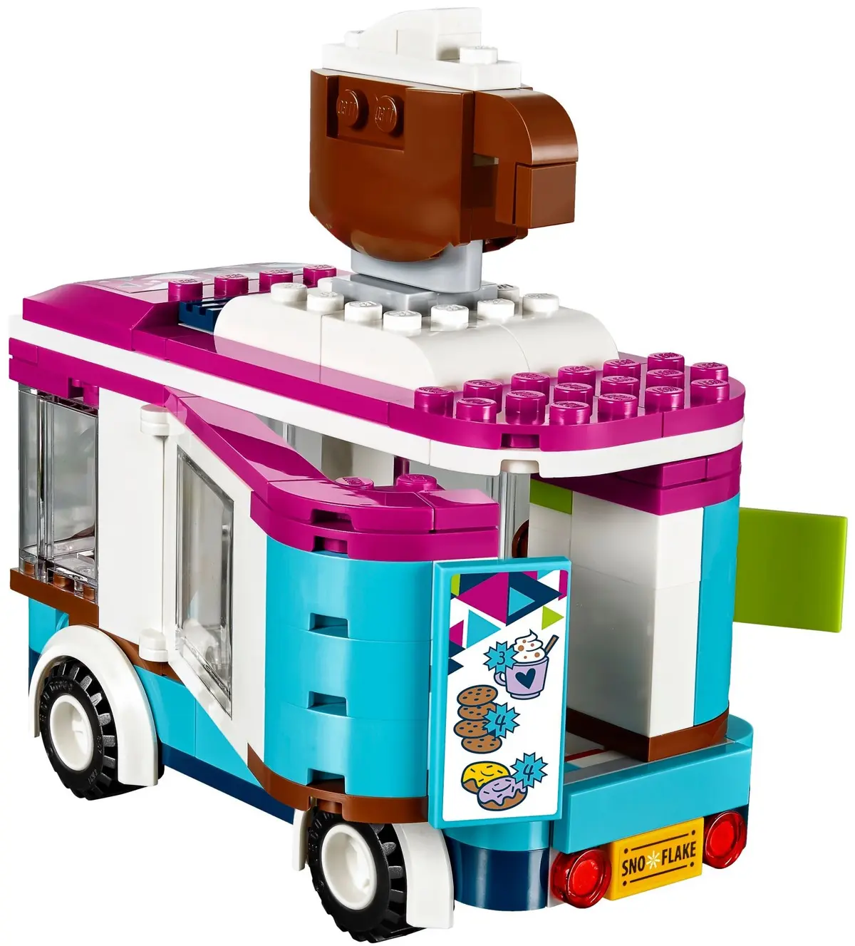 LEGO Friends 41319 Snow Resort Hot Chocolate Van set, image 5