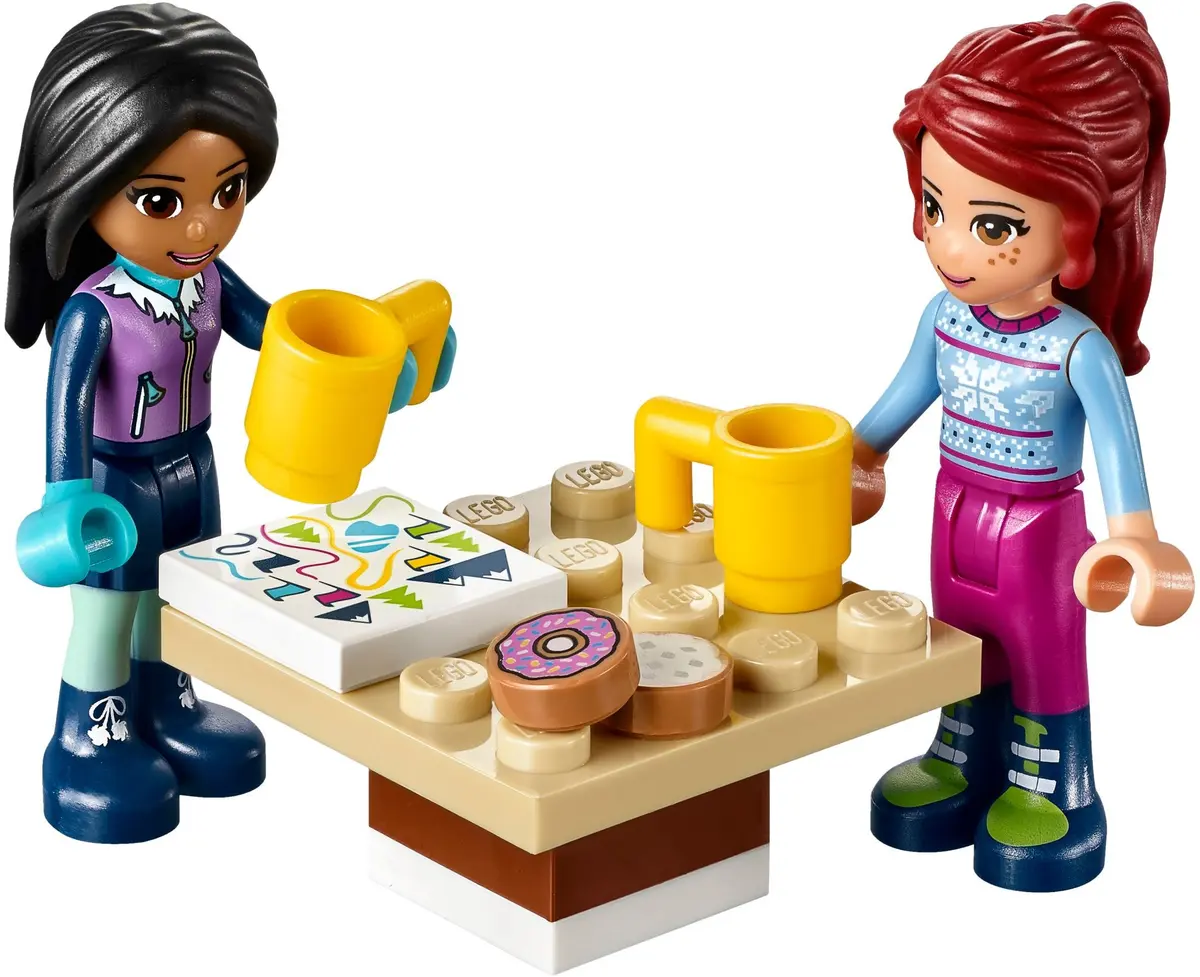 LEGO Friends 41319 Snow Resort Hot Chocolate Van set, image 9