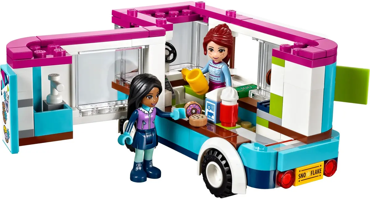 LEGO Friends 41319 Snow Resort Hot Chocolate Van set, image 6
