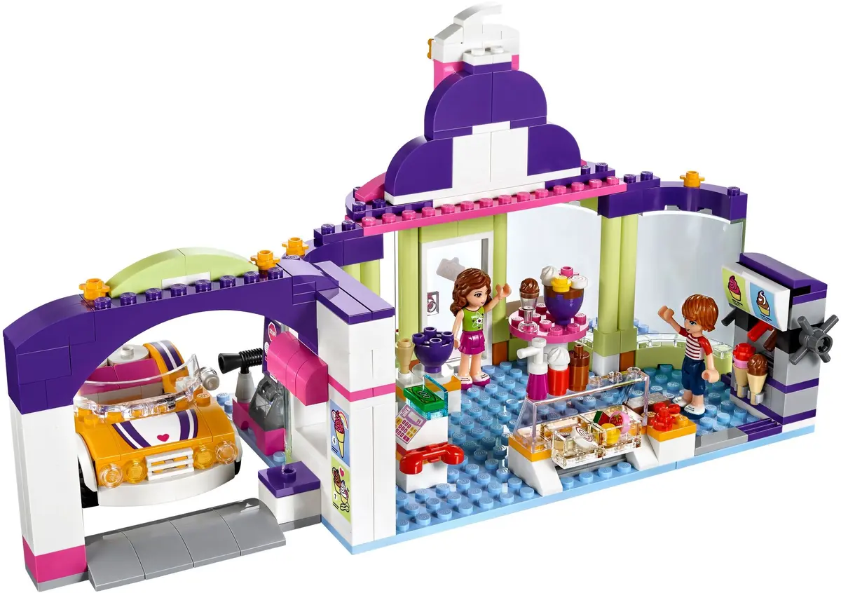 LEGO Friends 41320 Heartlake Frozen Yogurt Shop set, image 5