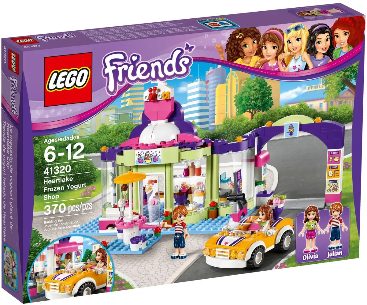 LEGO Friends 41320 Heartlake Frozen Yogurt Shop set, image 2