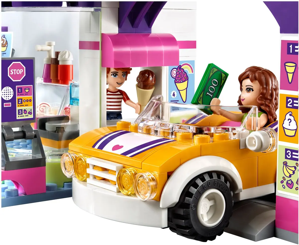 LEGO Friends 41320 Heartlake Frozen Yogurt Shop set, image 10