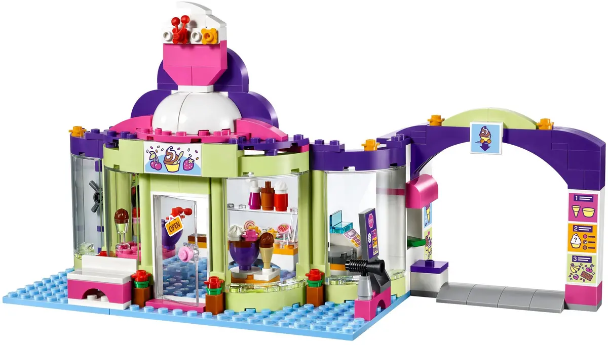 LEGO Friends 41320 Heartlake Frozen Yogurt Shop set, image 4