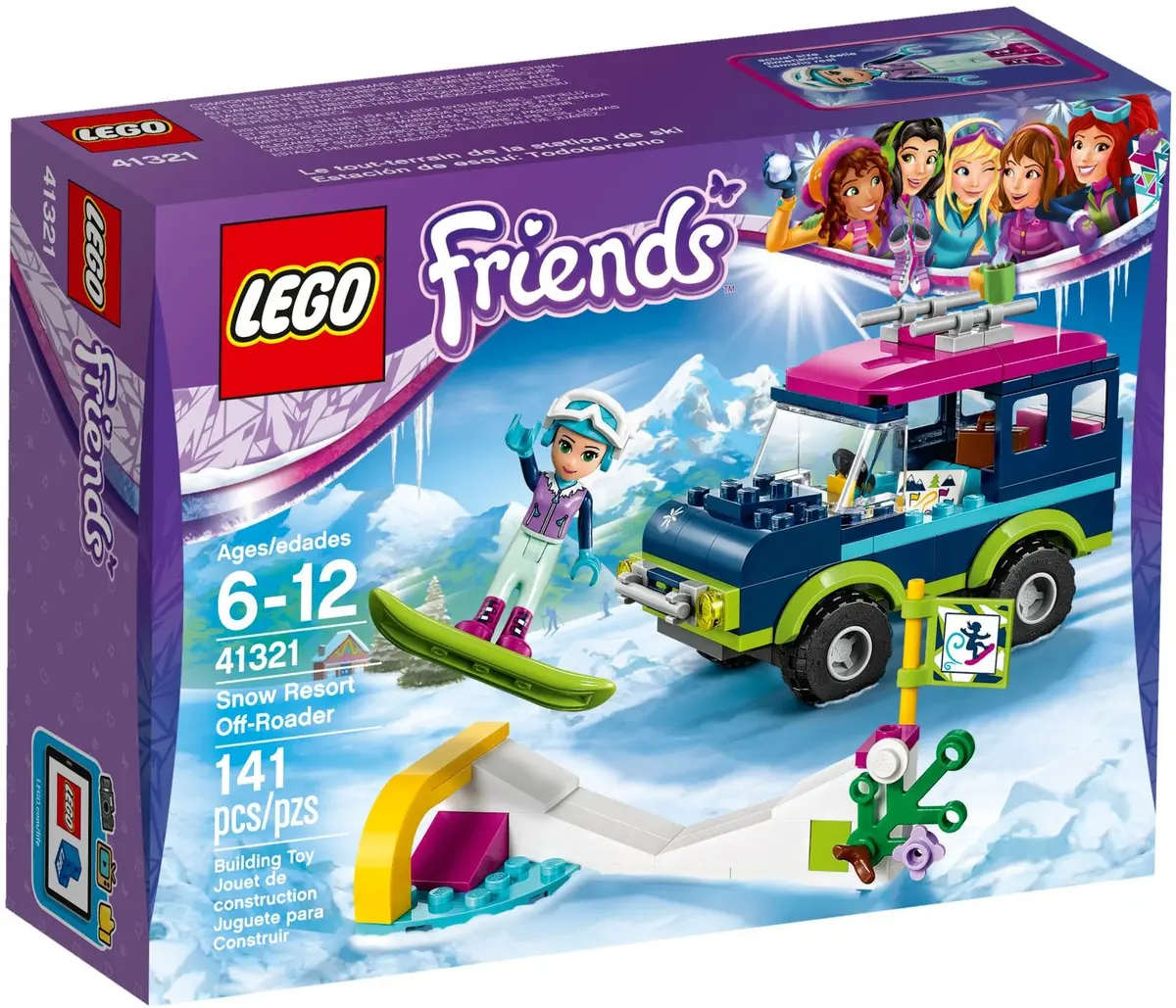LEGO Friends 41321 Snow Resort Off-Roader set, image 2