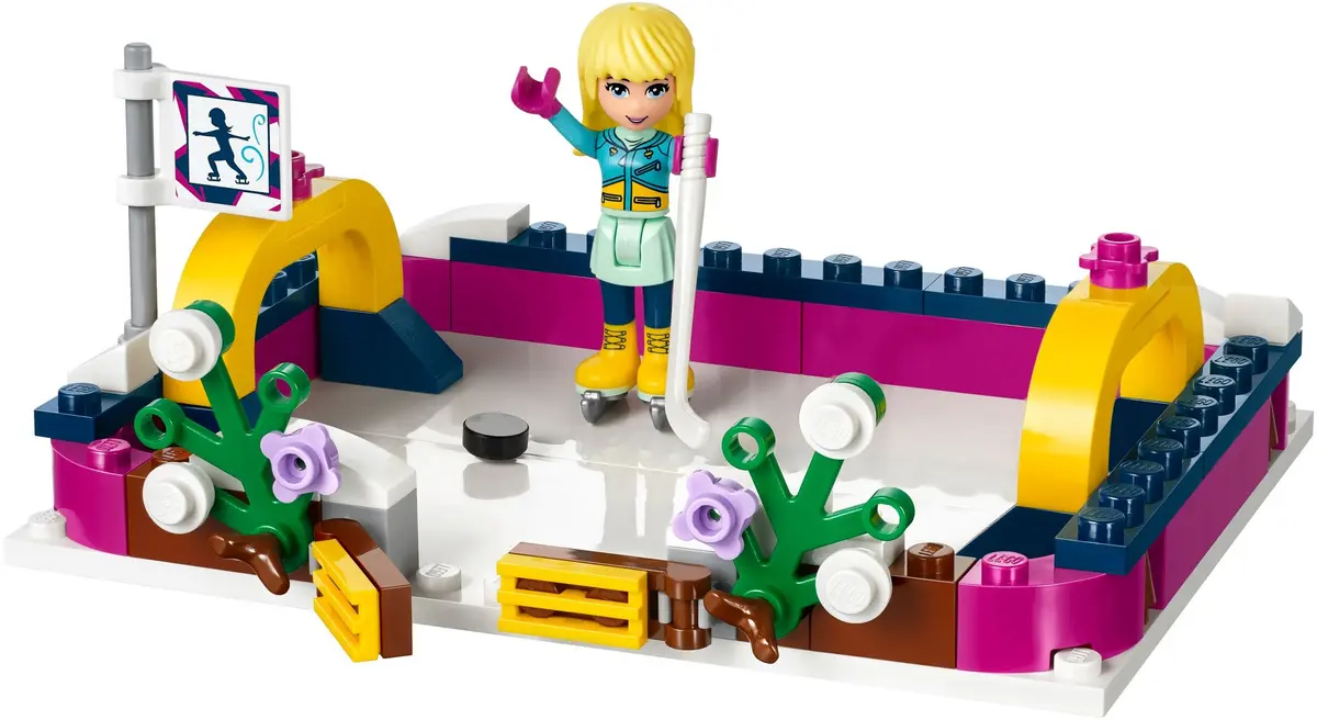 LEGO Friends 41322 Snow Resort Ice Rink set, image 7