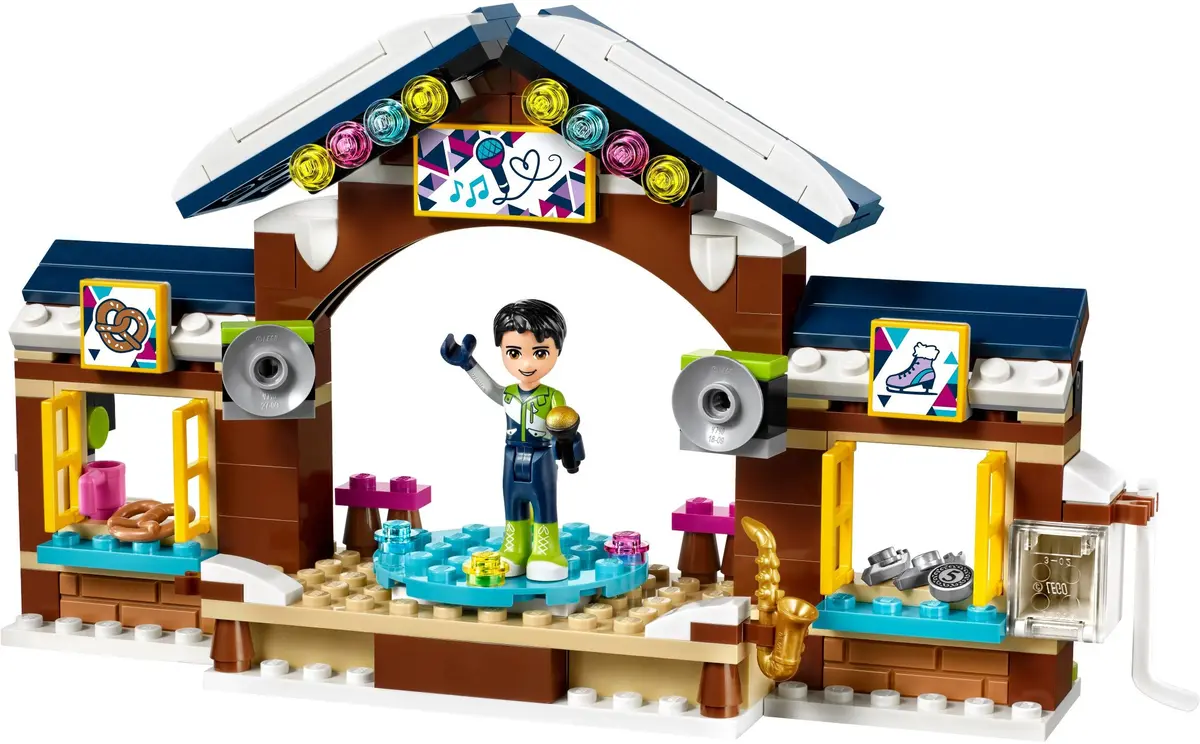 LEGO Friends 41322 Snow Resort Ice Rink set, image 4
