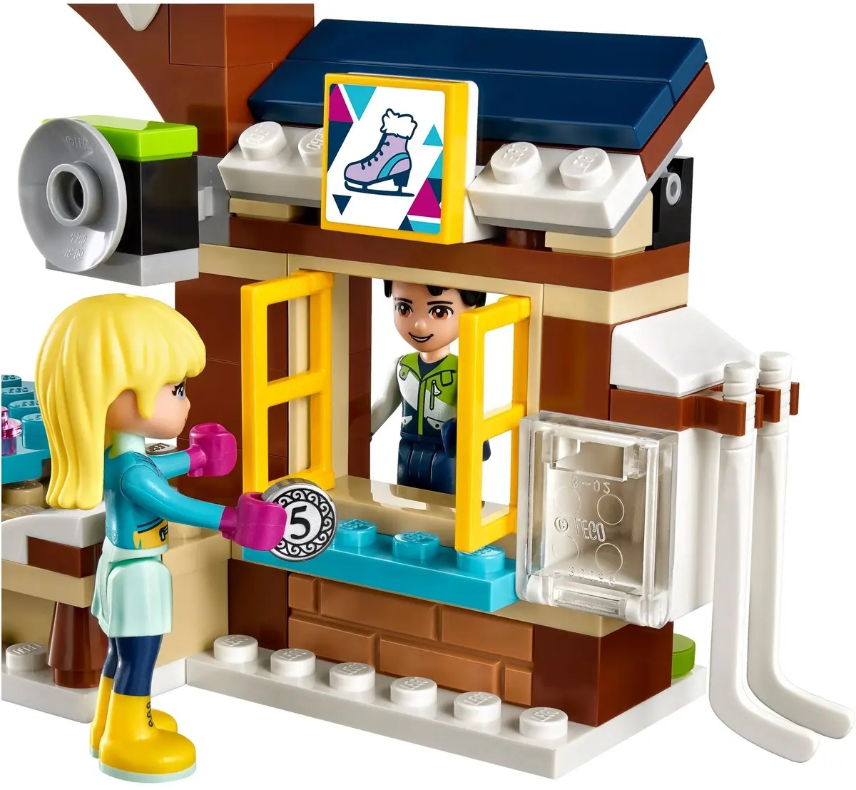 LEGO Friends 41322 Snow Resort Ice Rink set, image 6
