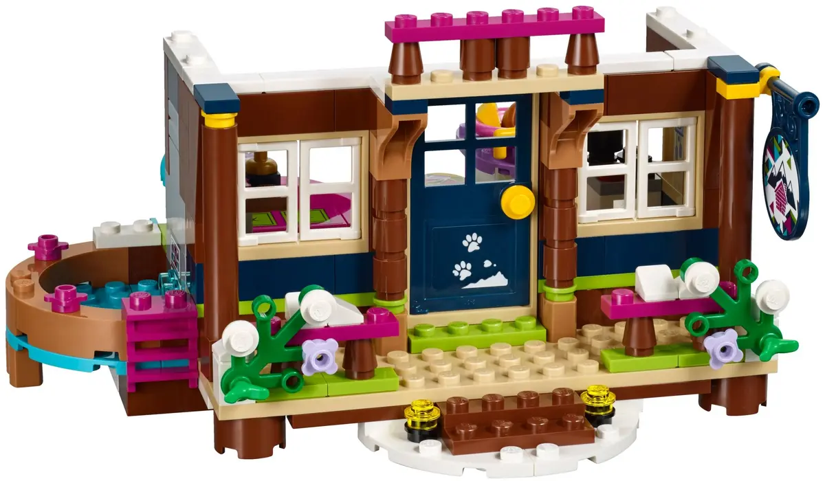 LEGO Friends 41323 Snow Resort Chalet set, image 7