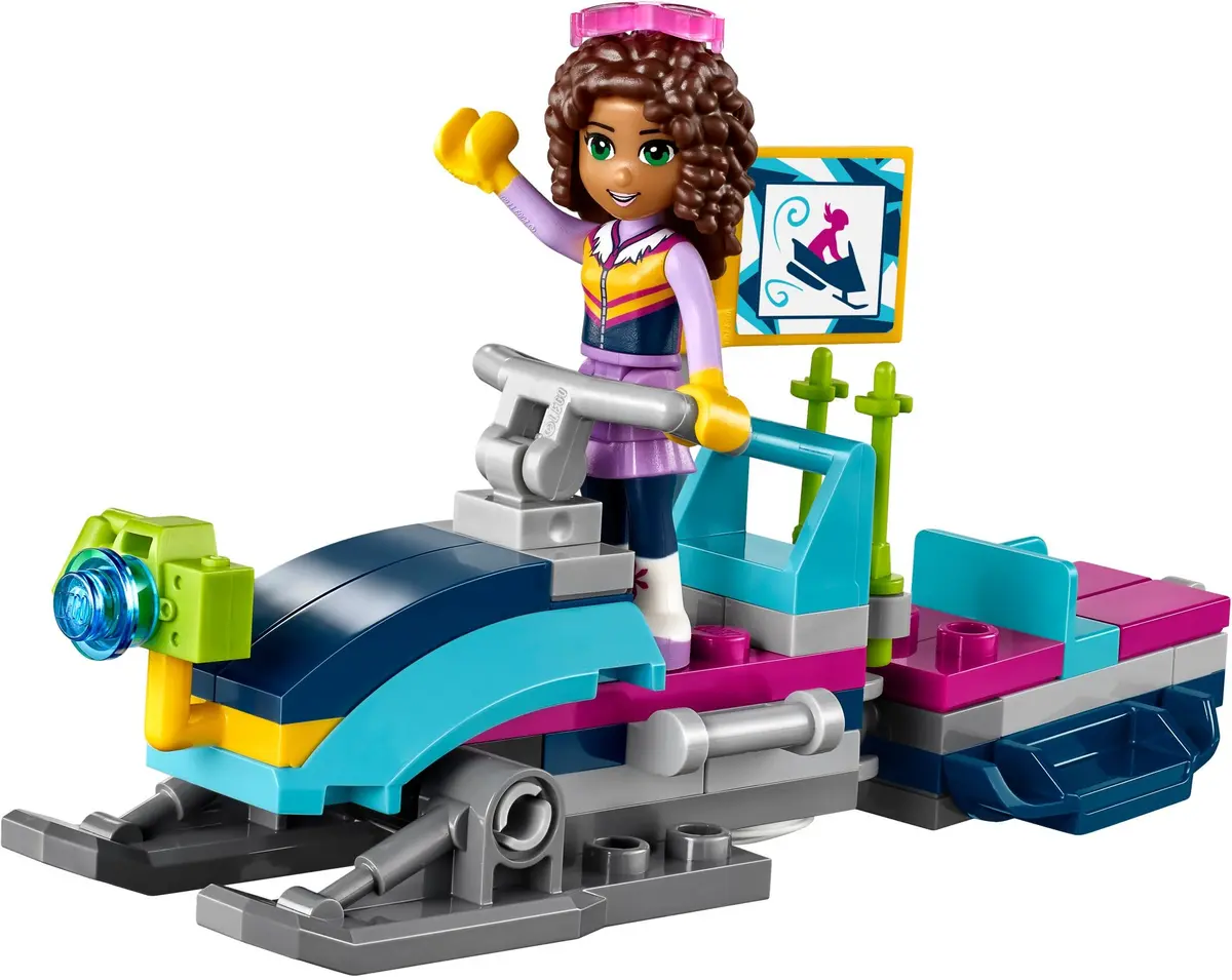 LEGO Friends 41323 Snow Resort Chalet set, image 11