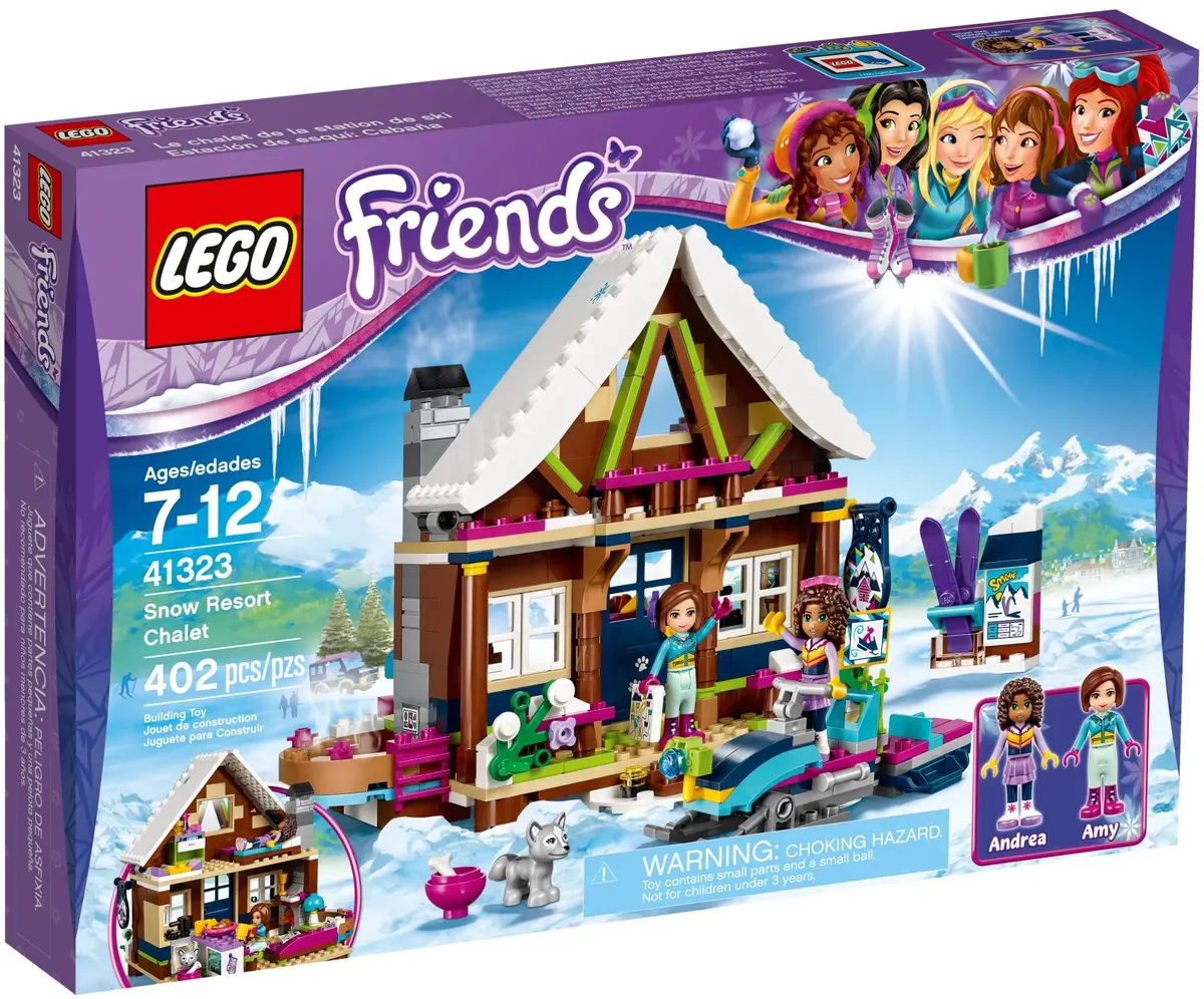 LEGO Friends 41323 Snow Resort Chalet set, image 2