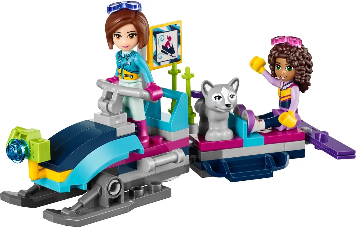 LEGO Friends 41323 Snow Resort Chalet set, image 3