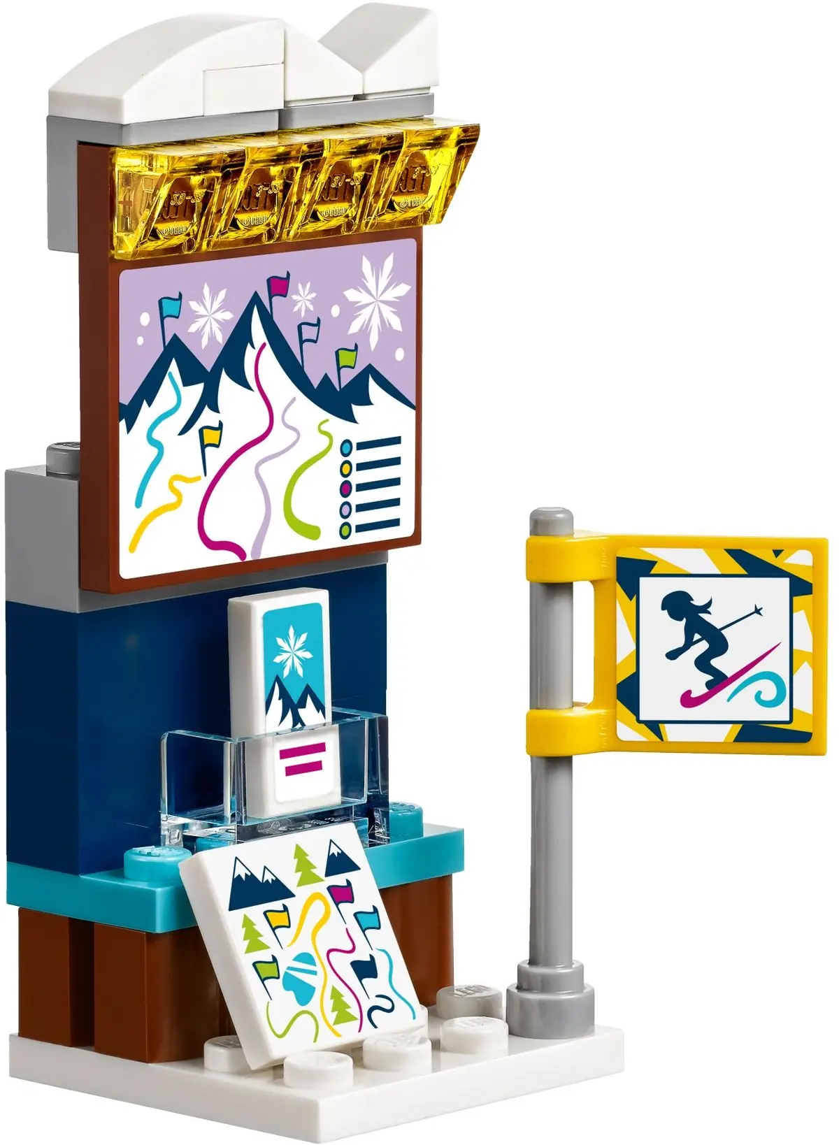 LEGO Friends 41324 Snow Resort Ski Lift set, image 11