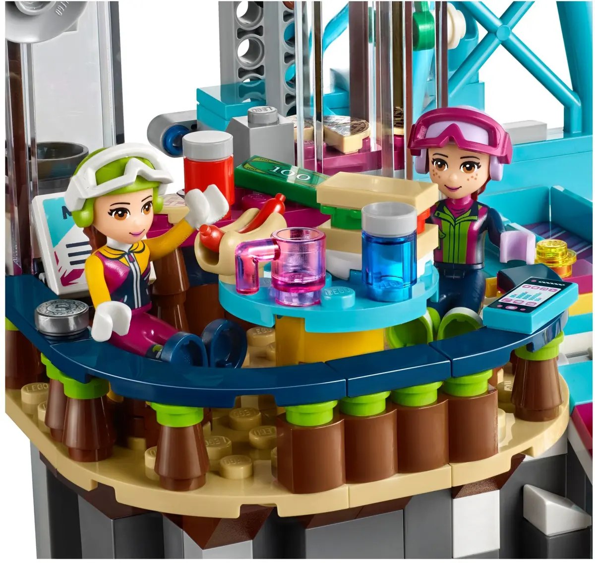 LEGO Friends 41324 Snow Resort Ski Lift set, image 8