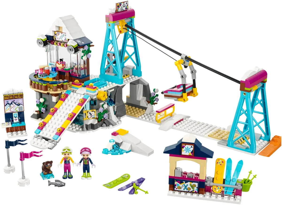 LEGO Friends 41324 Snow Resort Ski Lift set