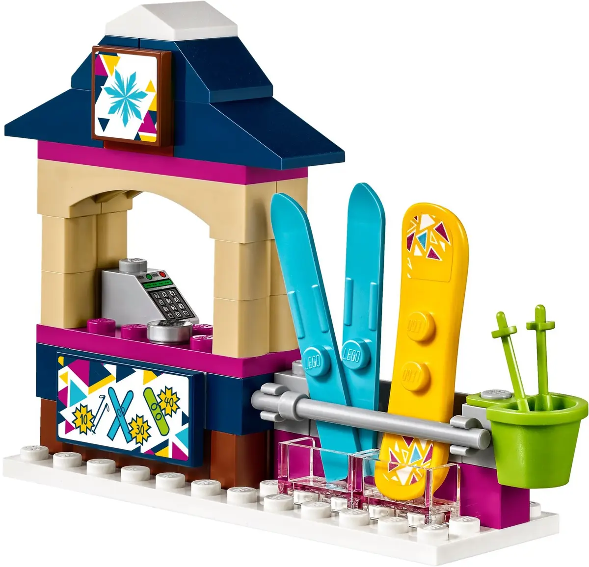 LEGO Friends 41324 Snow Resort Ski Lift set, image 3