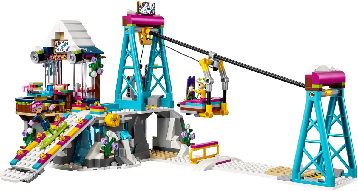 LEGO Friends 41324 Snow Resort Ski Lift set, image 4