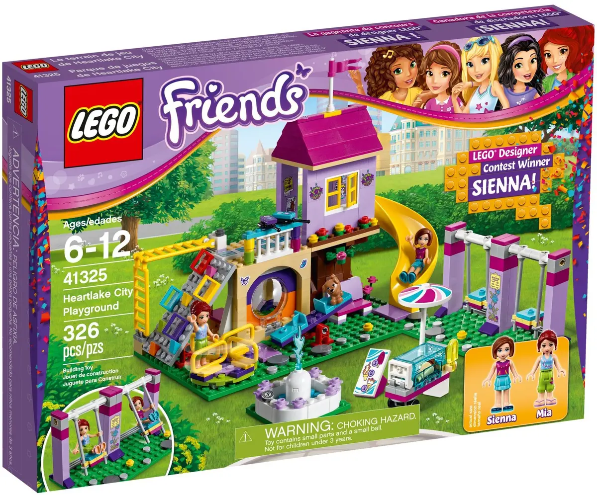 LEGO Friends 41325 Heartlake City Playground set, image 2