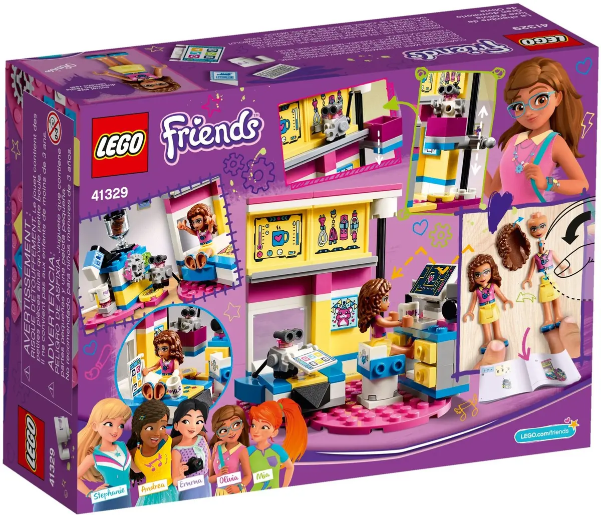 LEGO Friends 41329 Olivia's Deluxe Bedroom set, image 3