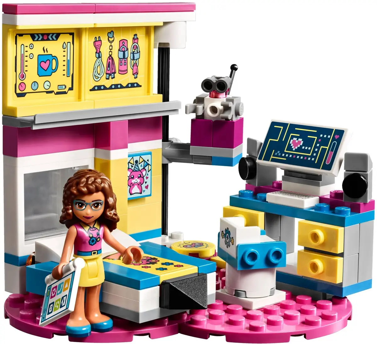 LEGO Friends 41329 Olivia's Deluxe Bedroom set, image 4