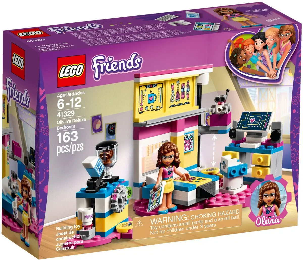 LEGO Friends 41329 Olivia's Deluxe Bedroom set, image 2