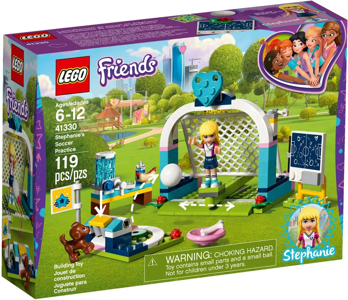 LEGO Friends 41330 Stephanie's Soccer Practice set, image 2