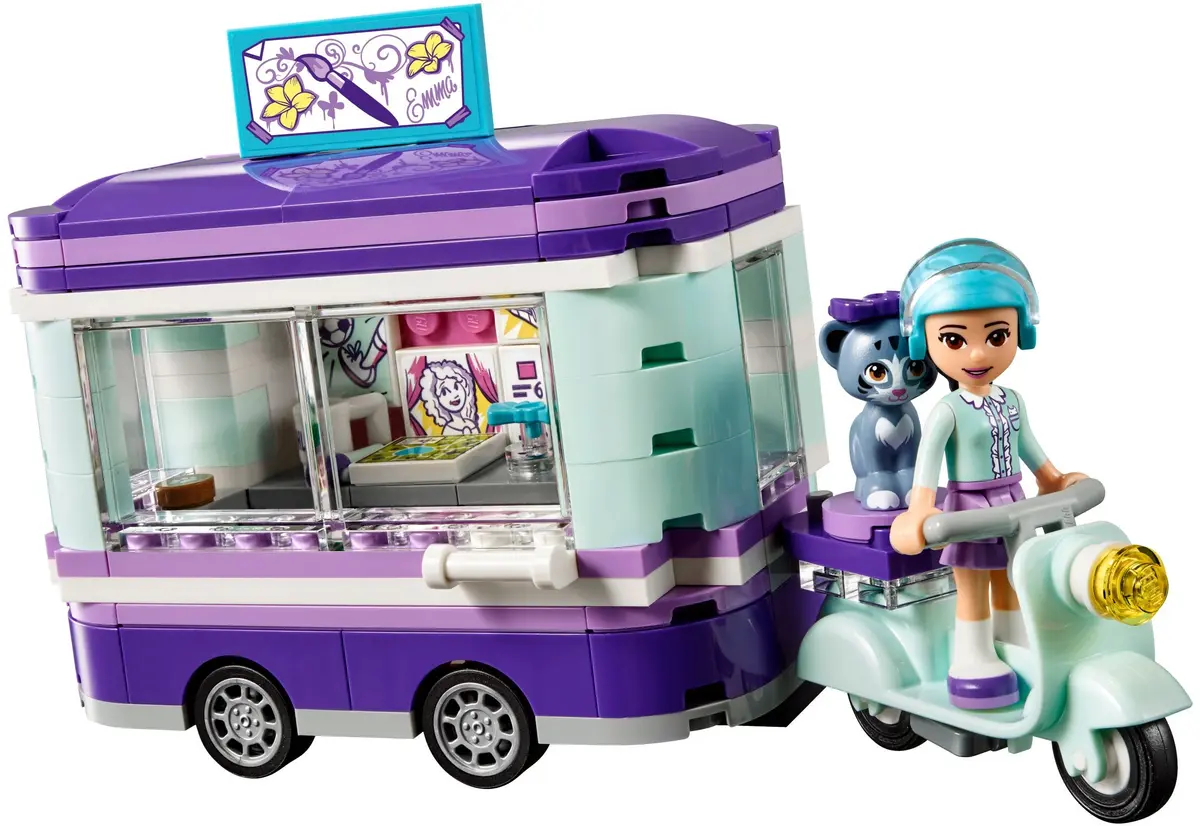 LEGO Friends 41332 Emma's Art Stand set, image 7