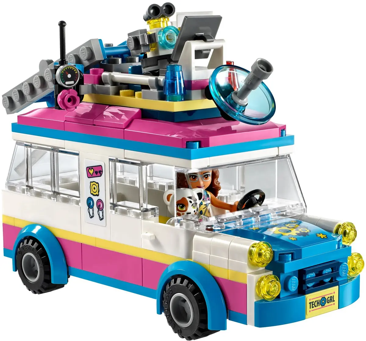 LEGO Friends 41333 Olivia's Mission Vehicle set, image 6