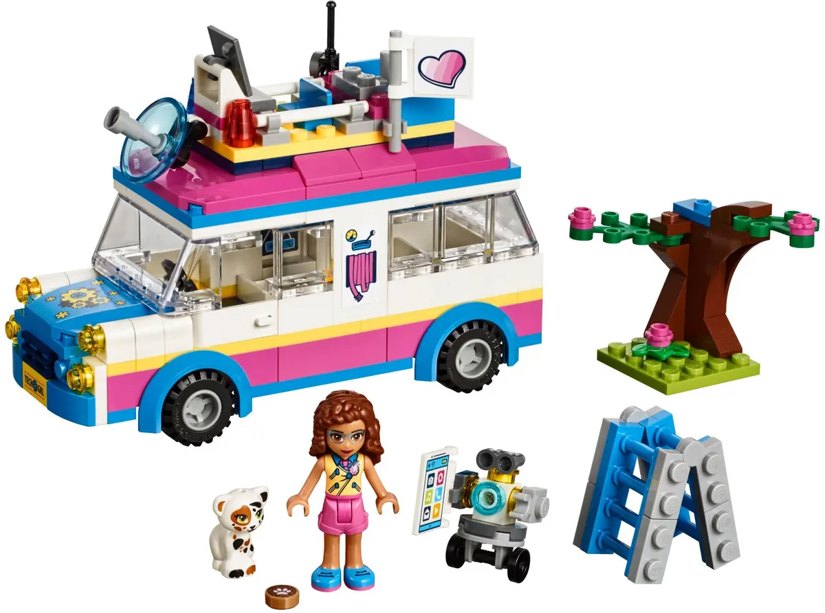 LEGO Friends 41333 Olivia's Mission Vehicle set