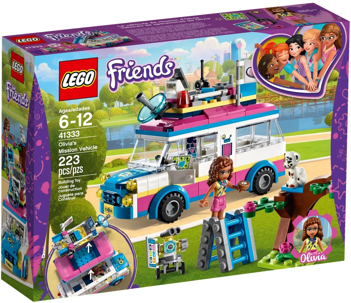 LEGO Friends 41333 Olivia's Mission Vehicle set, image 2