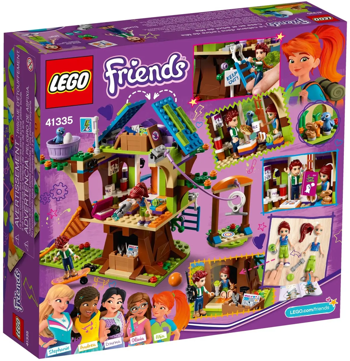 LEGO Friends 41335 Mia's Tree House set, image 6