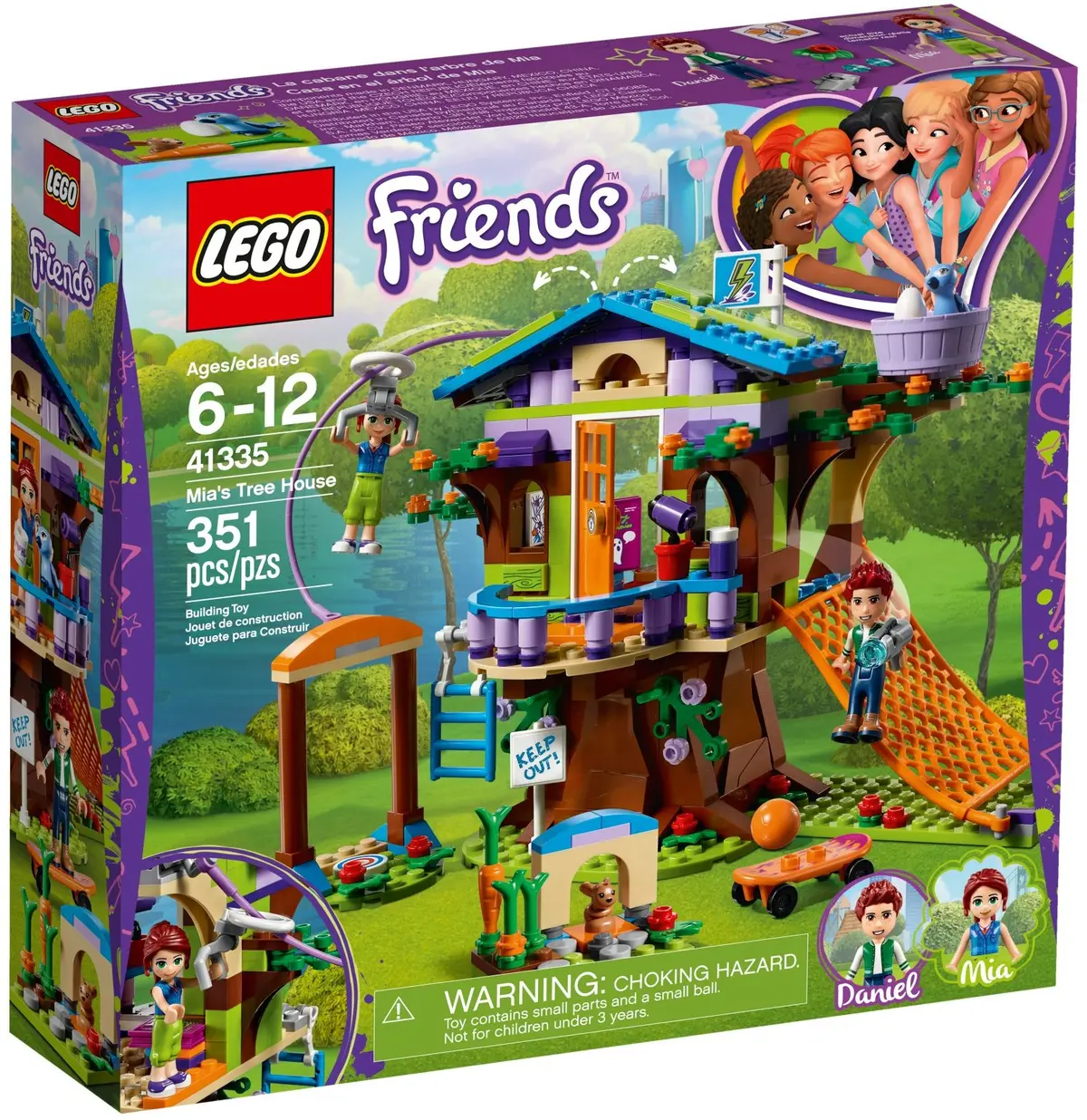 LEGO Friends 41335 Mia's Tree House set, image 2