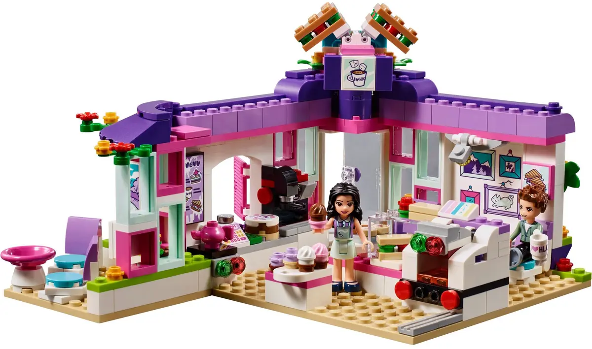 LEGO Friends 41336 Emma's Art Café set, image 7