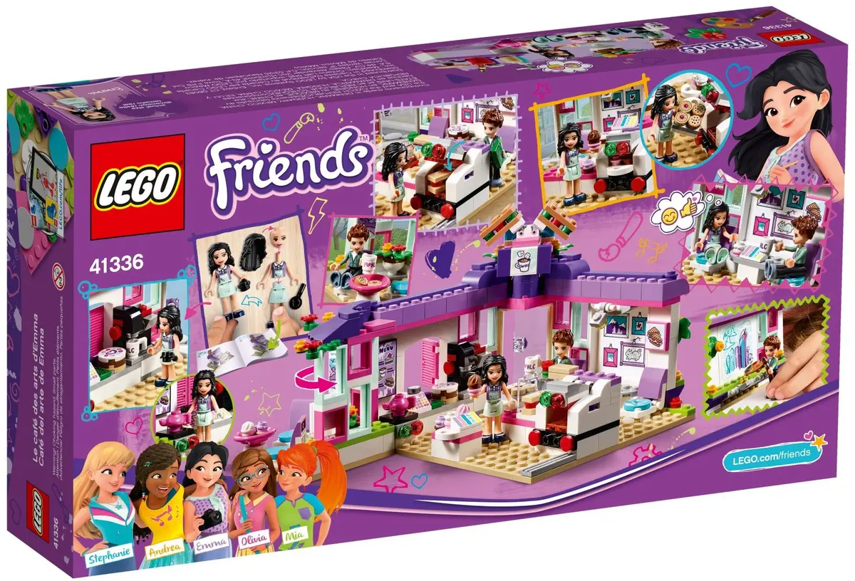 LEGO Friends 41336 Emma's Art Café set, image 5
