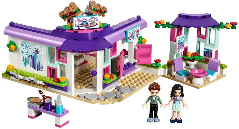 LEGO Friends 41336 Emma's Art Café set