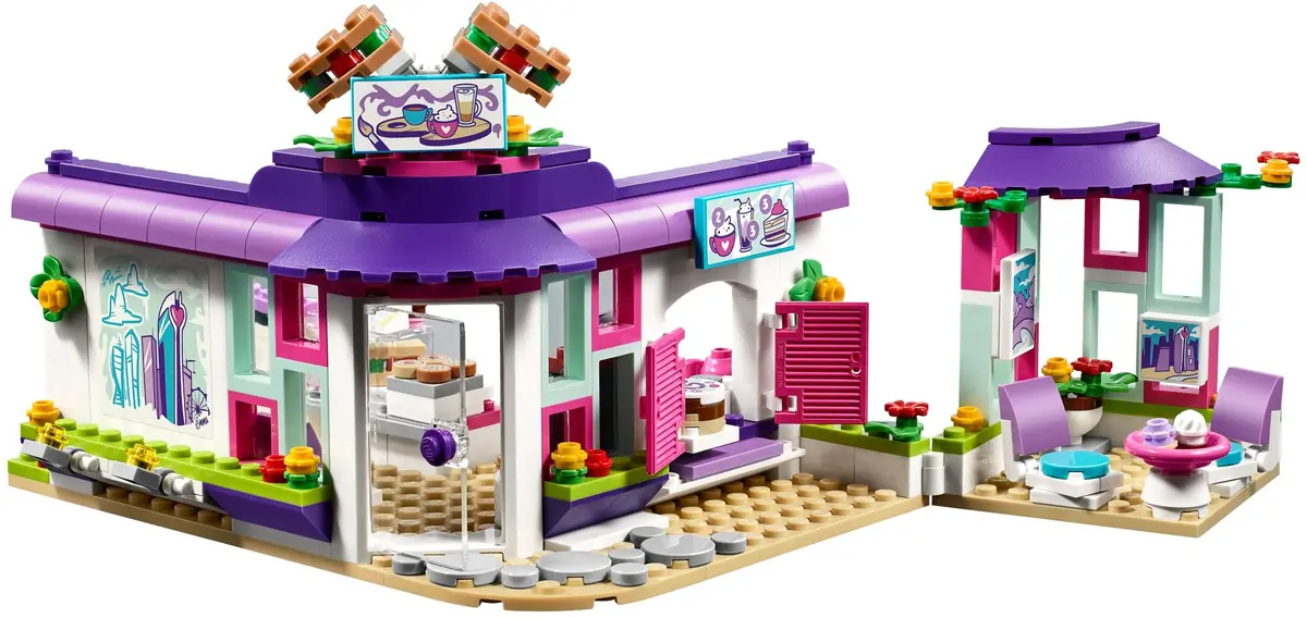 LEGO Friends 41336 Emma's Art Café set, image 6