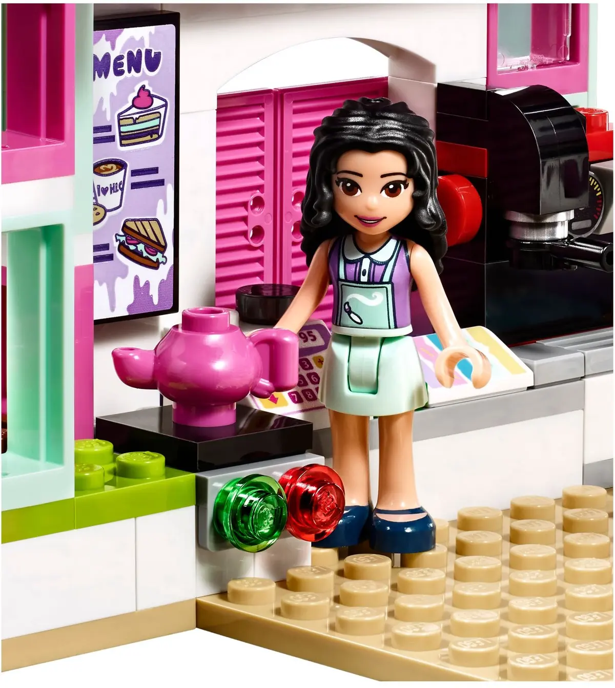 LEGO Friends 41336 Emma's Art Café set, image 9