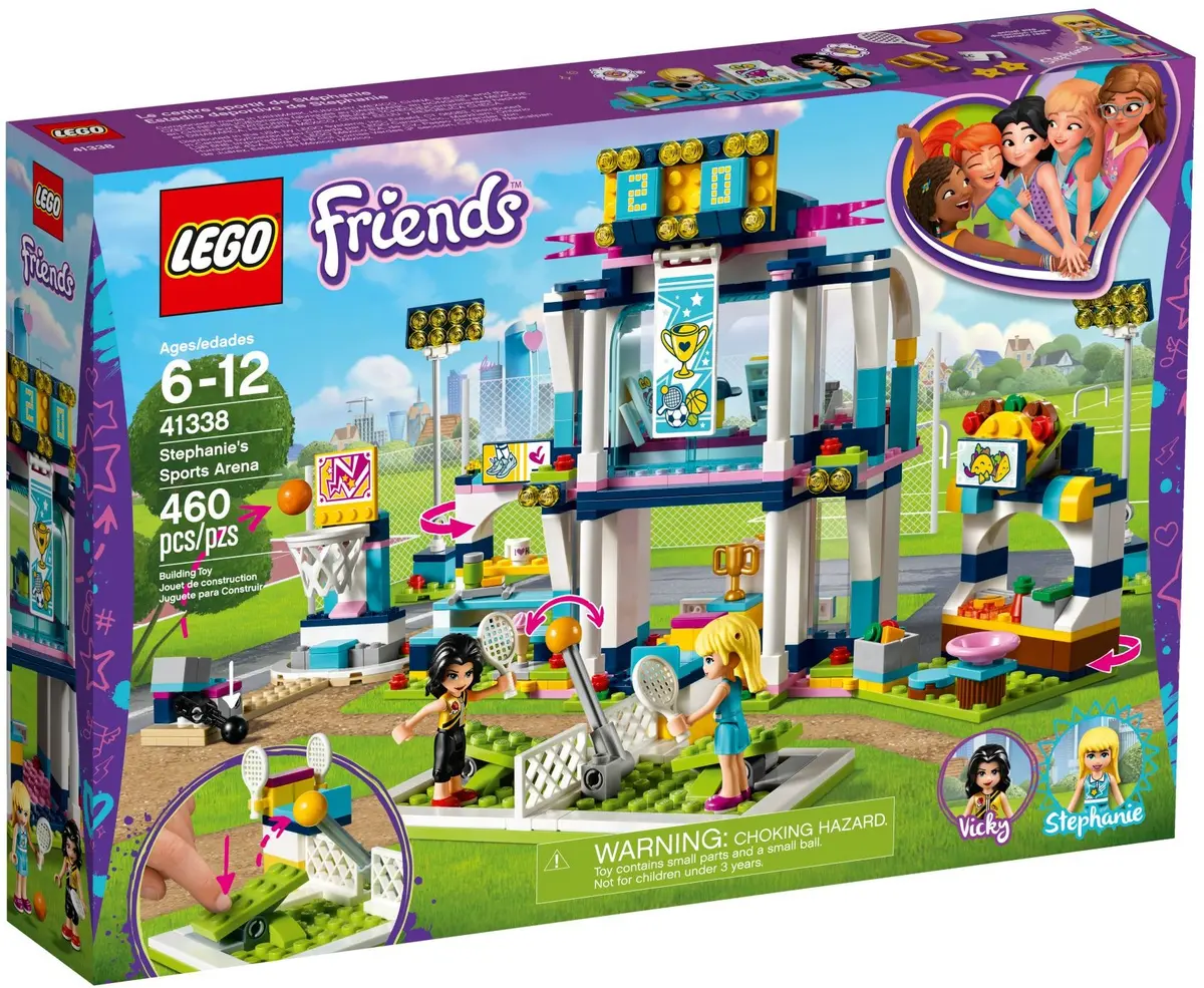 LEGO Friends 41338 Stephanie's Sports Arena set, image 2