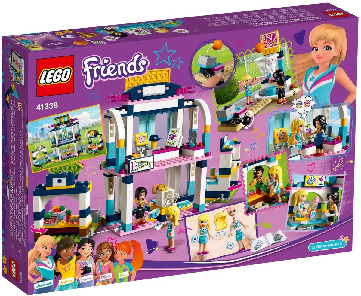 LEGO Friends 41338 Stephanie's Sports Arena set, image 3