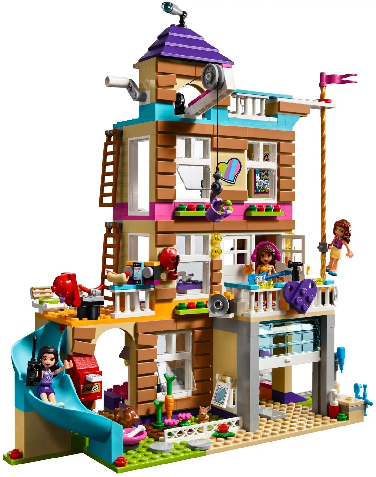 LEGO Friends 41340 Friendship House set, image 4