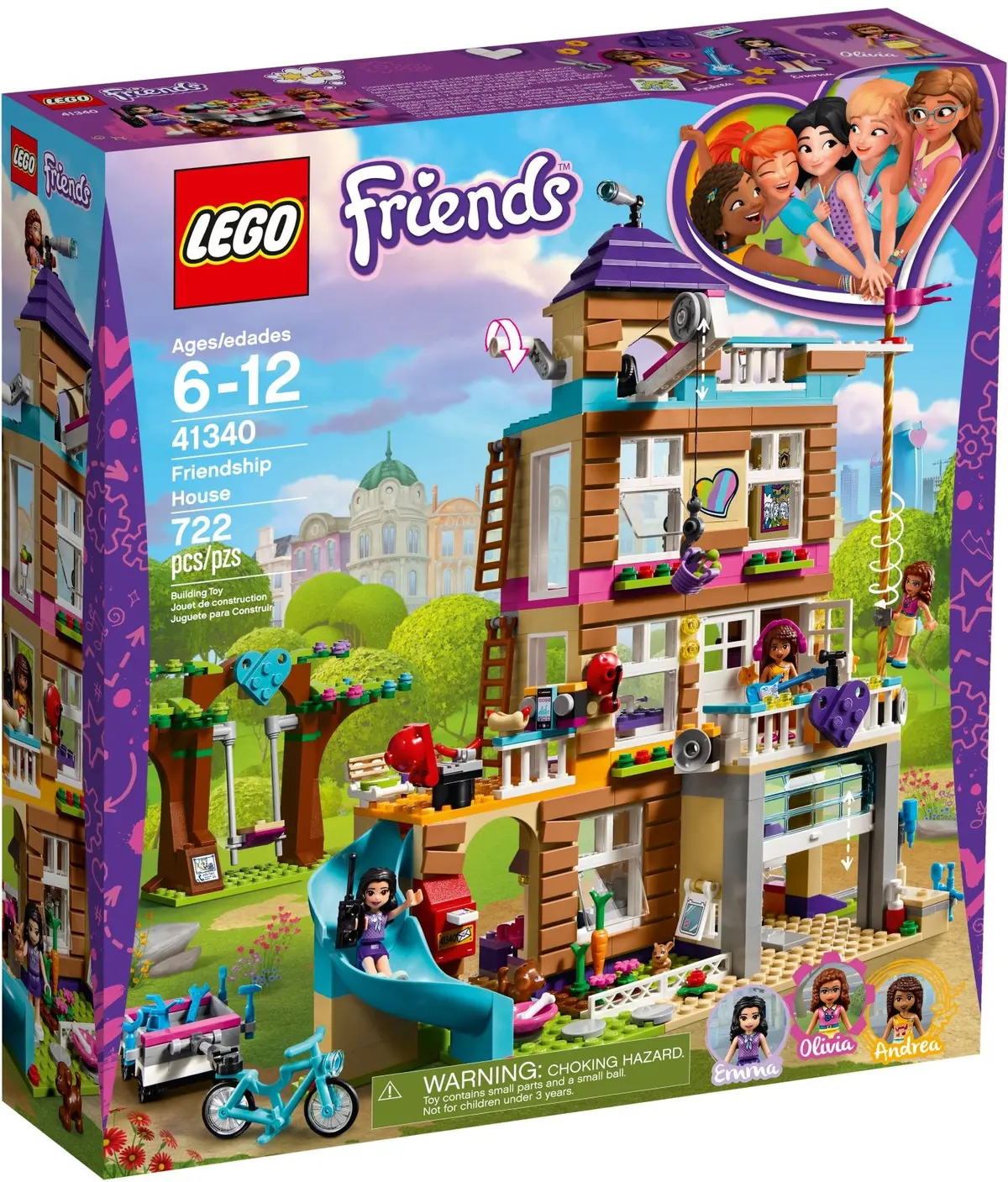 LEGO Friends 41340 Friendship House set, image 2