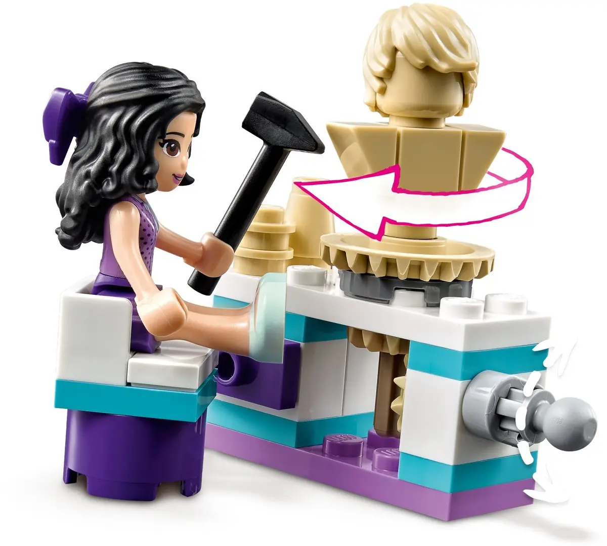 LEGO Friends 41342 Emma's Deluxe Bedroom set, image 4