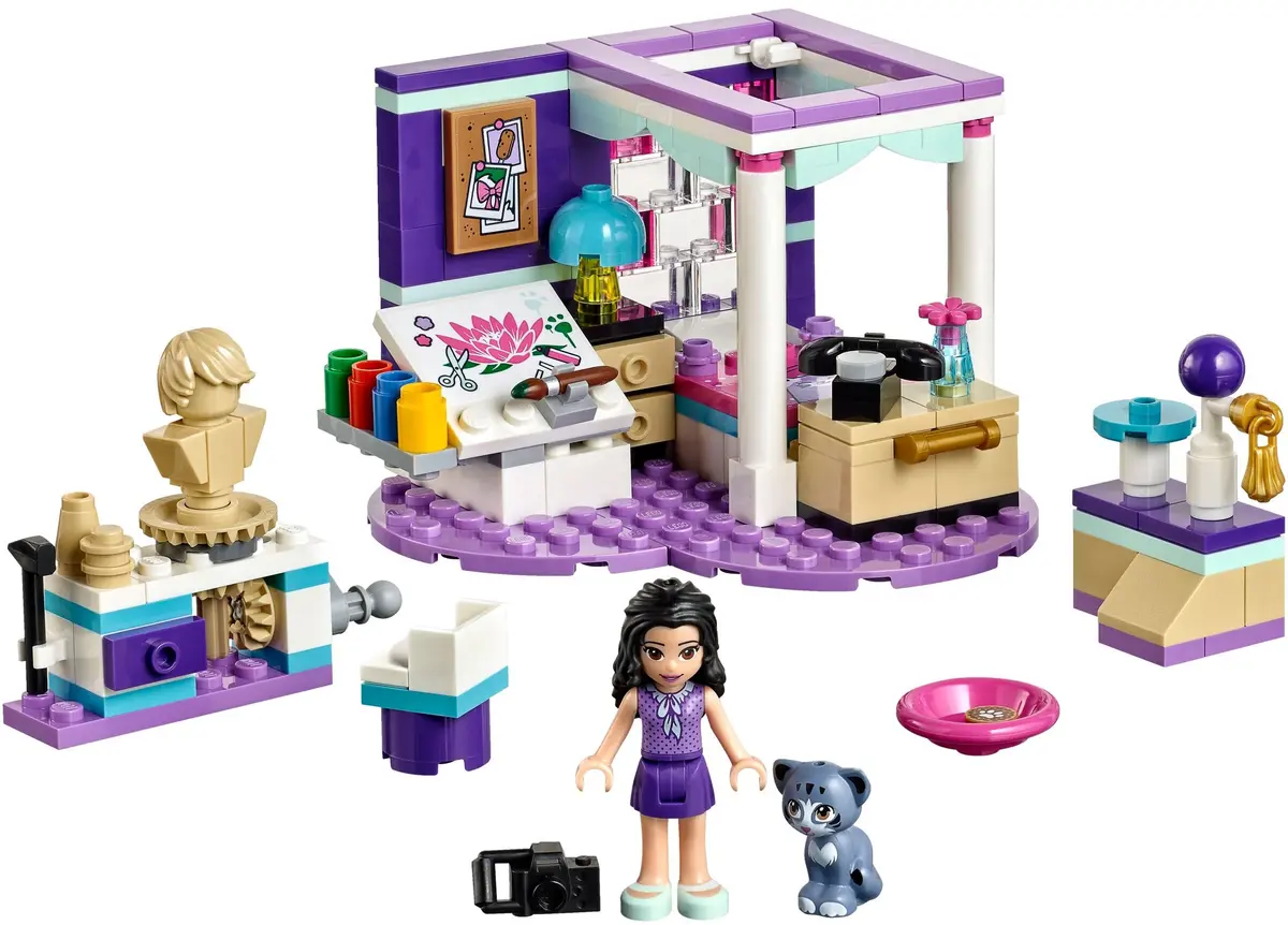LEGO Friends 41342 Emma's Deluxe Bedroom set