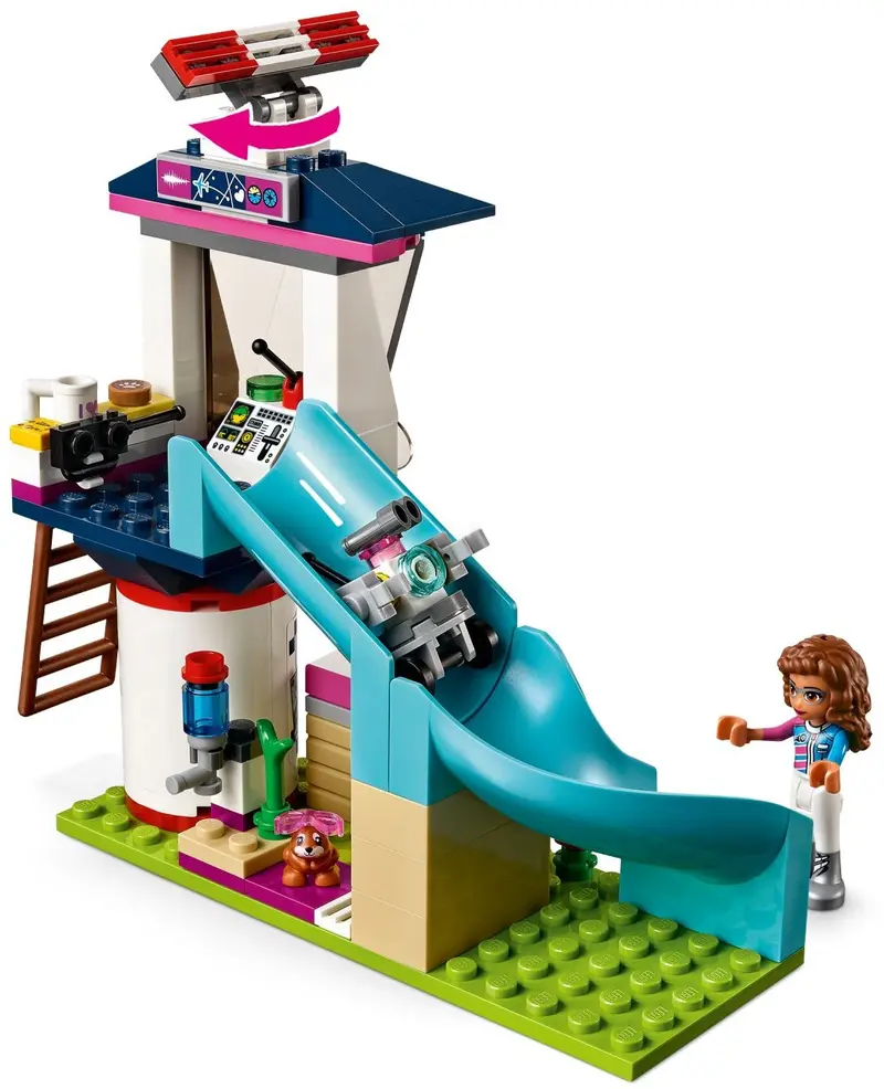 LEGO Friends 41343 Heartlake City Airplane Tour set, image 4