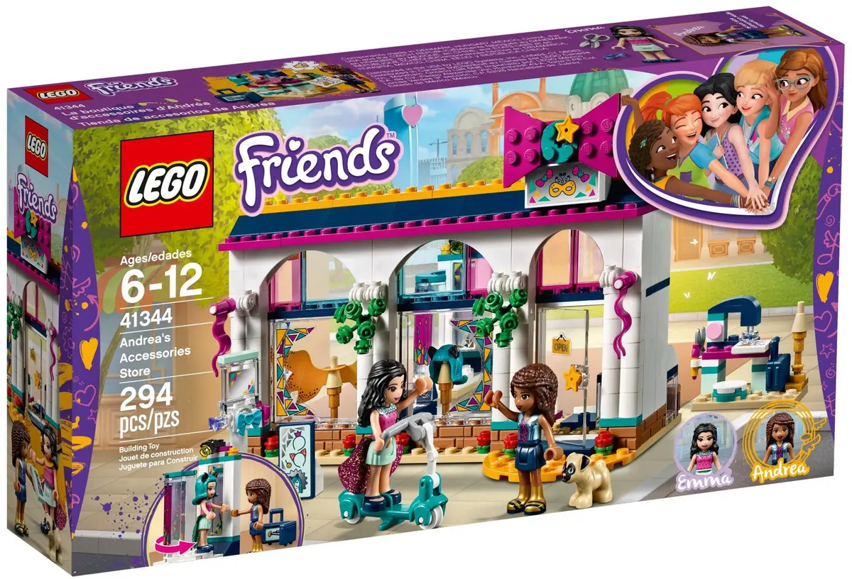 LEGO Friends 41344 Andrea's Accessories Store set, image 2